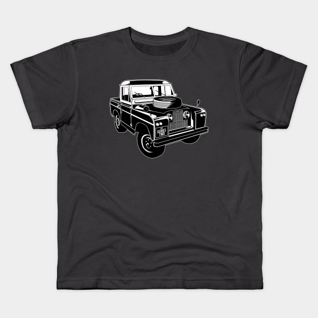 LAND ROVER series two Kids T-Shirt by WYB store